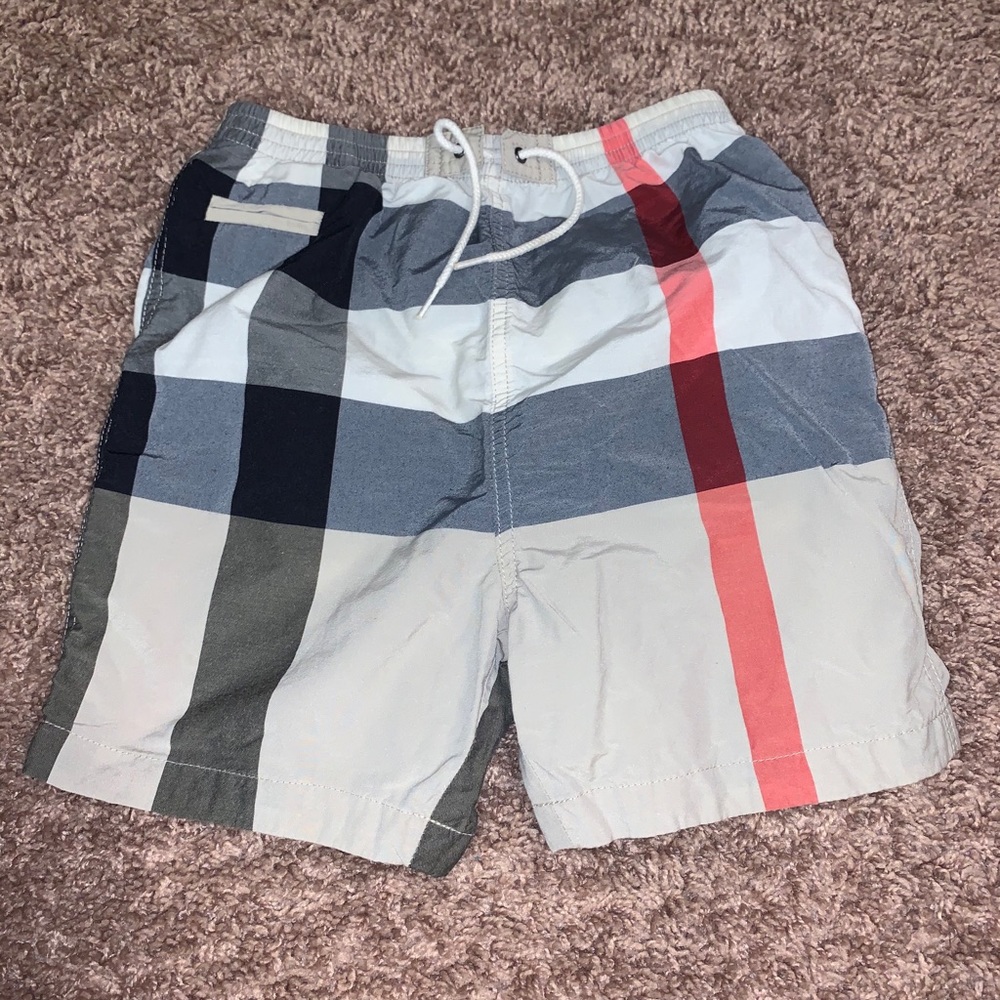 Burberry swim trunks size 3y